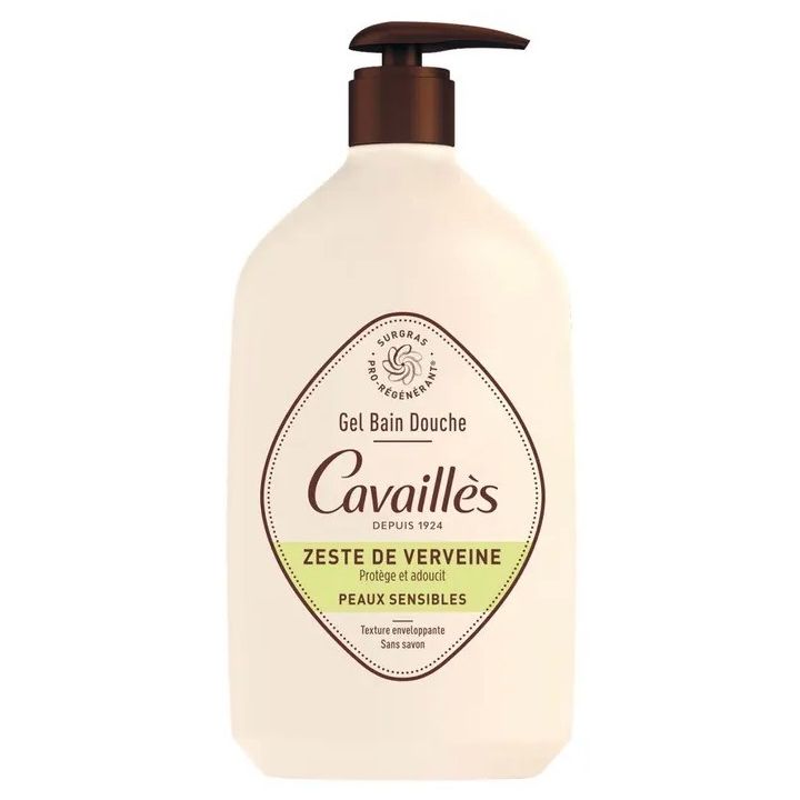 Duschgel mit Eisenkraut Zitrone Rogé Cavaillès - Pumpflasche 1L