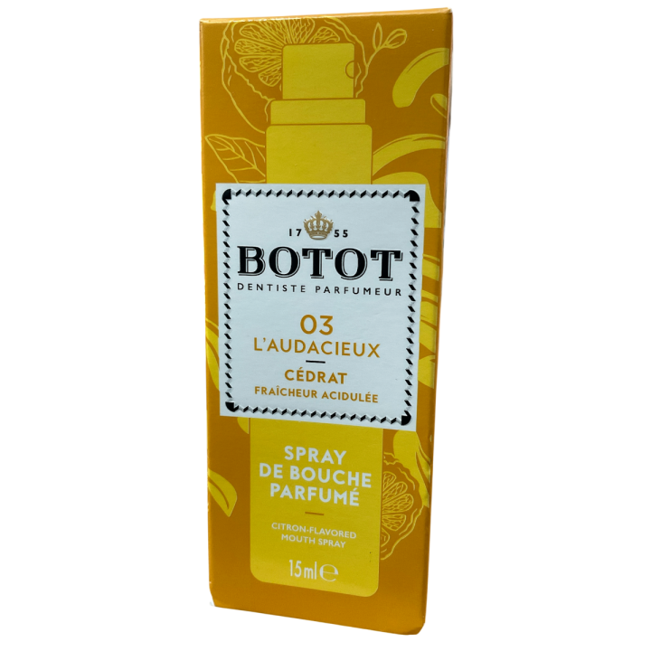 Parfümiertes Mundspray Cédrat 03 l'Audacieux Botot - Spray von 15 ml