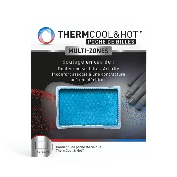 Thermocool&hot Multi-Zonen-Perlenbeutel Bausch lomb - Perlenbeutel 19,6x11,9cm