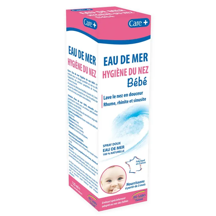 Meersalzlösung Baby Care+ EG Labo - Spray von 125 ml