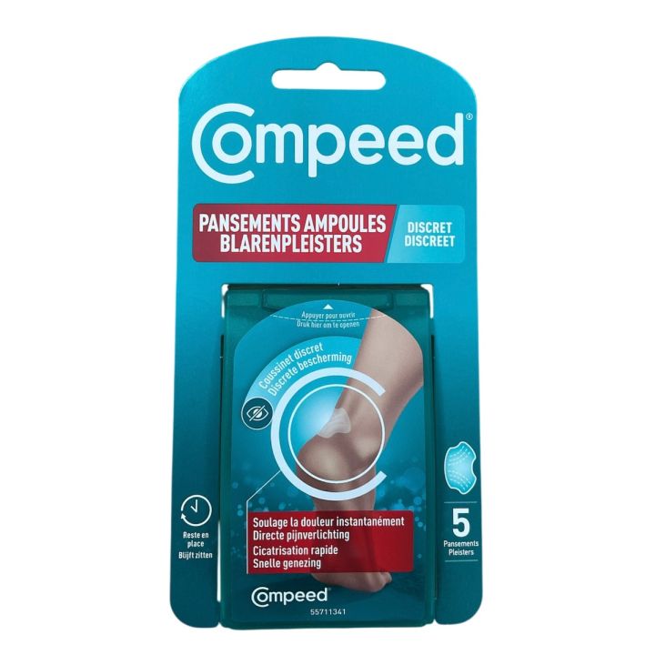 Blasenpflaster diskret Compeed - Packung mit 5 Pflastern