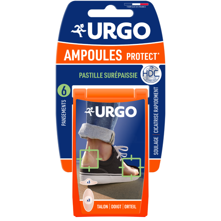 Schutzpflaster Urgo - 6 Pflaster