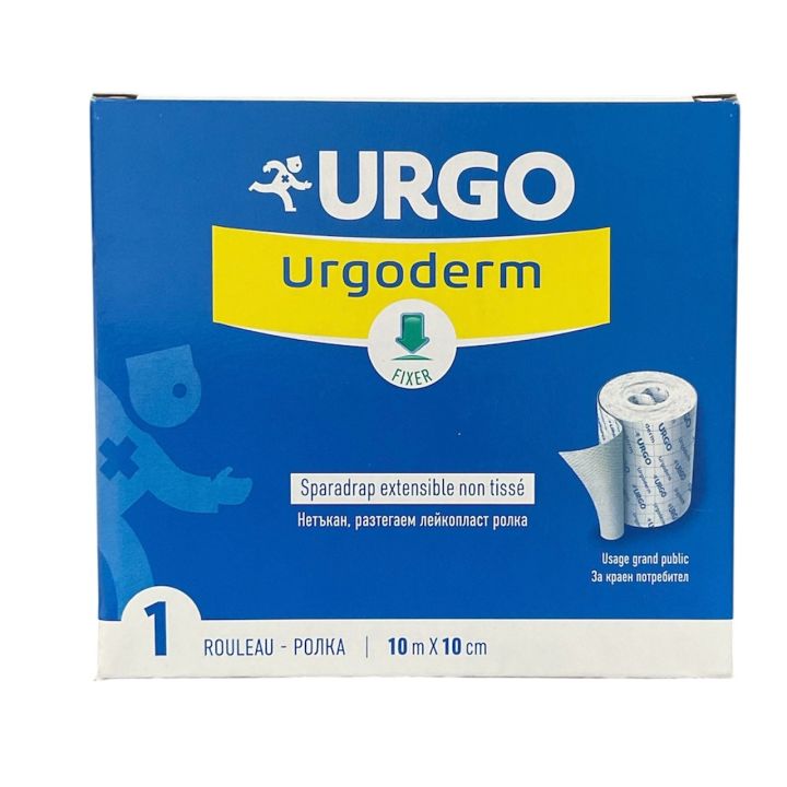 Urgoderm Vliesstoff-Pflaster dehnbar Urgo - Rolle von 10 m x 10 cm
