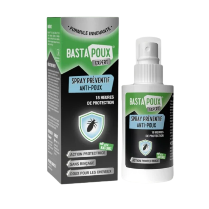 BastaPoux Experten Spray zur Vorbeugung gegen Läuse PediAct - Spray mit 125 ml