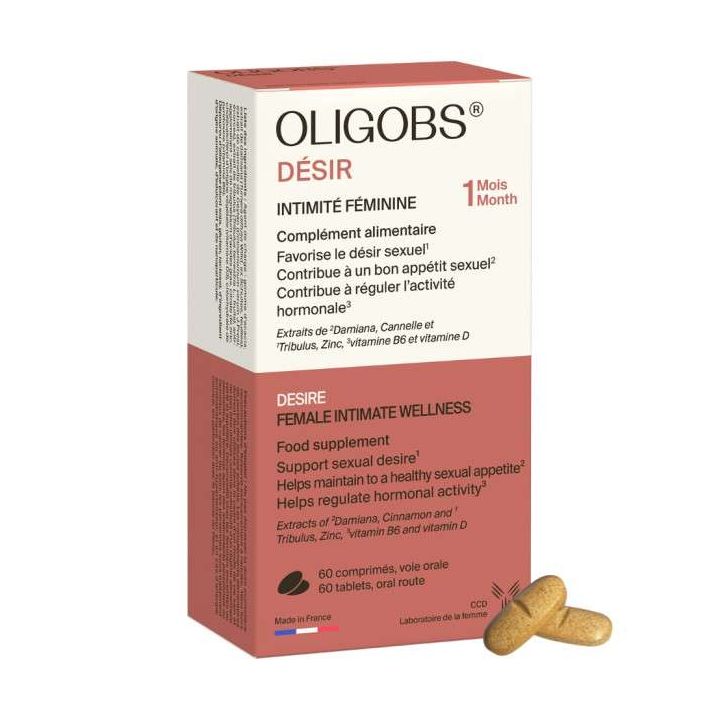 Oligobs Wunsch nach weiblicher Intimität Laboratoire CCD - Packung mit 60 Tabletten