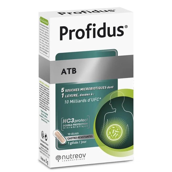 Profidus ATB Nutreov - Packung mit 10 Kapseln