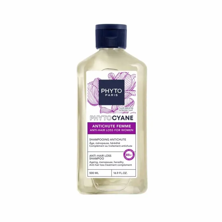 Phytocyane Anti-Haarausfall Shampoo für Frauen Phyto - Flasche mit 500 ml
