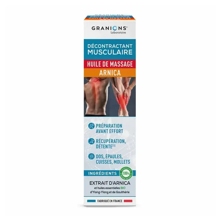Muskelentspannungs-Massageöl Arnika Granions - Pumpflasche 100 ml