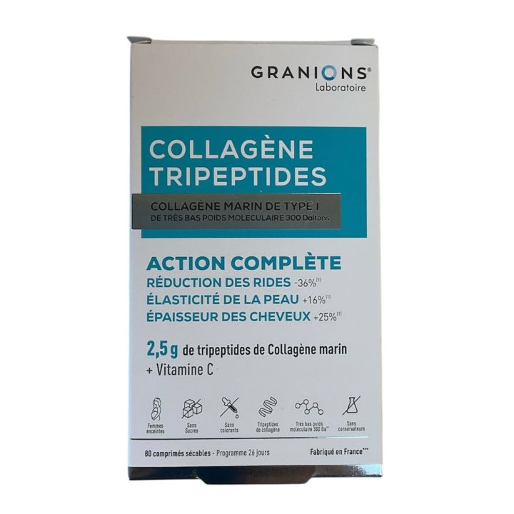 Kollagen-Tripeptide Granions - Packung mit 80 teilbaren Tabletten