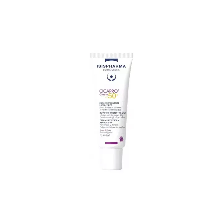 Cicapro reparierende Schutzcreme SPF50+ Isispharma - Tube mit 40ml