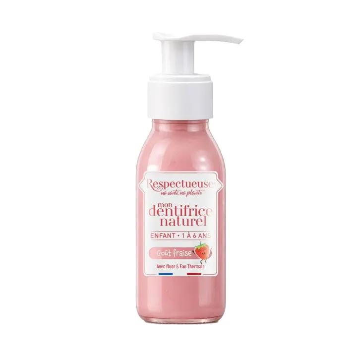 Mein natürlicher Kinderzahnpasta Respectueuse - Pumpflasche 80 ml