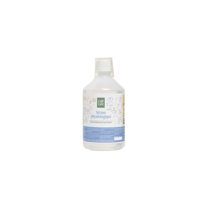 Steriles physiologisches Serum 0,9% LMP Care - Flasche mit 1000ml