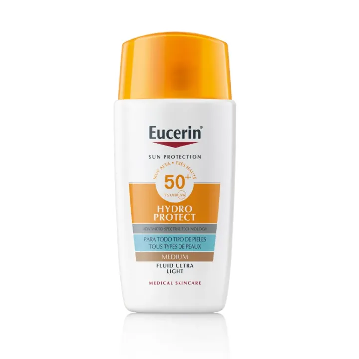 Hydro Protect Ultra-leicht getöntes Fluid SPF 50+ Eucerin - Flasche mit 50ml