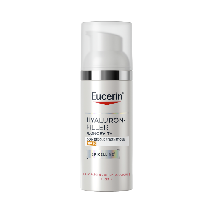 Epigenetische Tagespflege SPF30 Hyaluron-Filler + Longevity Eucerin - Pumpflasche 50ml