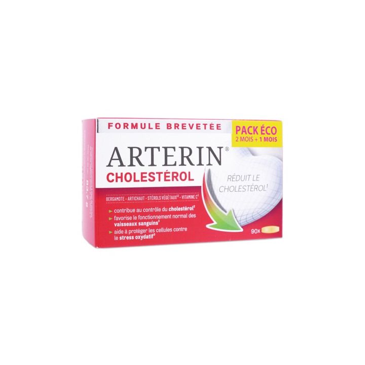 Arterin Cholesterin Omega Pharma - Packung mit 90 Tabletten