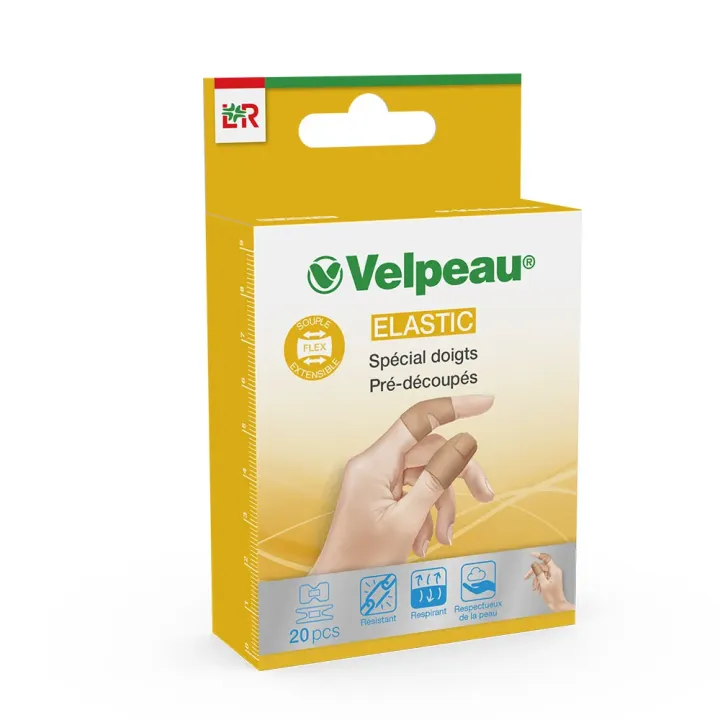Elastische Fingerpflaster Velpeau - Schachtel mit 20 Stück
