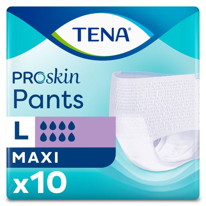 ProSkin Pants saugfähige Slips maxi L Tena - Packung mit 10 Schutzvorrichtungen