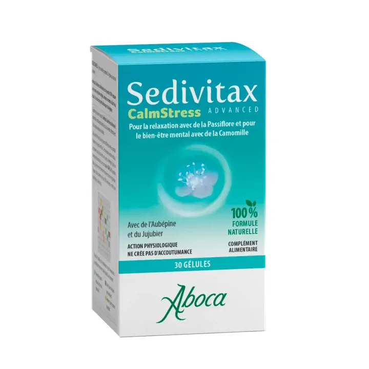 Sedivitax Calmstress Advancede Aboca - Packung mit 30 Kapseln