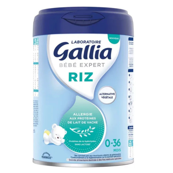 Baby Expert Reis Milchpulver 0-36 Monate Gallia - 800g Dose