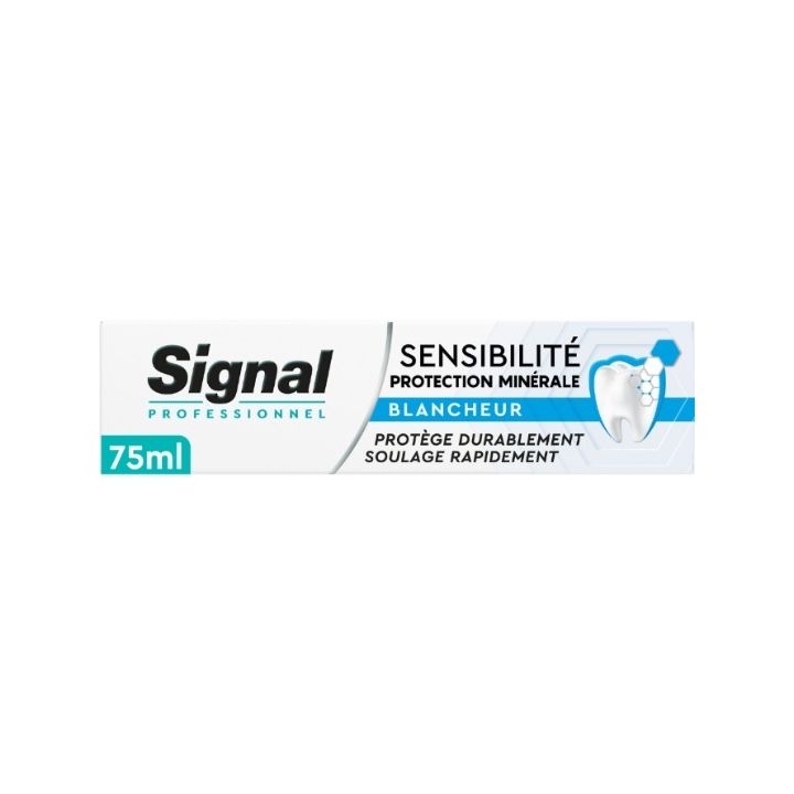 Signal Mineral White Protection Sensitivity Toothpaste - 75ml Tube