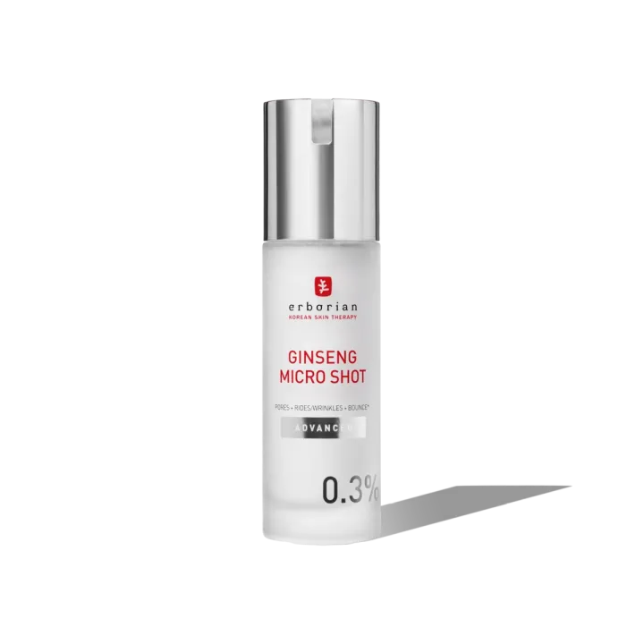 Ginseng-Mikroshot-Serum Advanced 0,3% Erborian - Flasche mit 30 ml