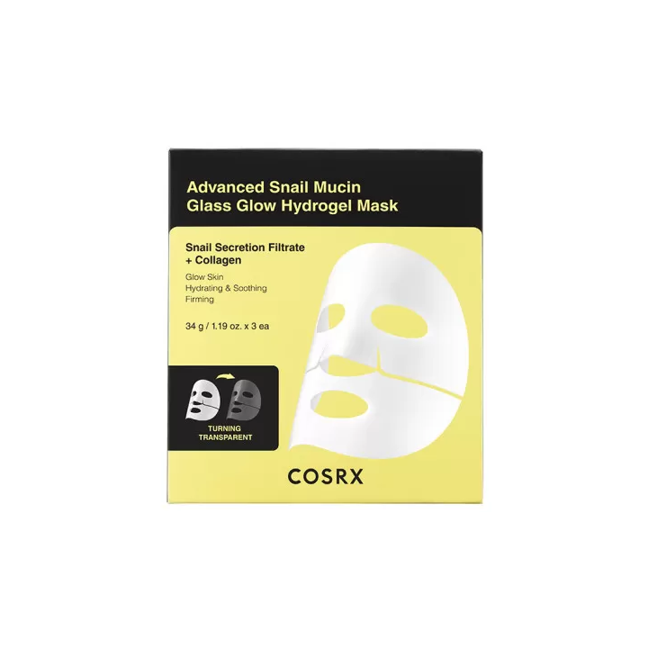 Advanced Hydrogel-Maske mit Schneckenextrakt Cosrx - 3 Masken