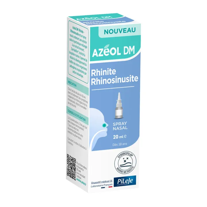 Azéol DM Nasenspray Rhinitis Rhinosinusitis Pileje - Spray von 20 ml