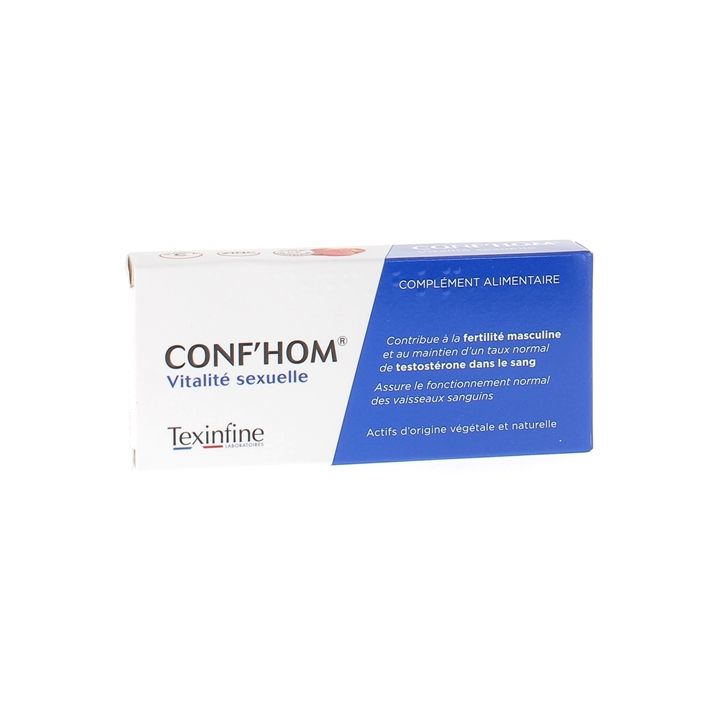 Conf'hom sexuelle Vitalität Texinfine - Packung mit 24 Tabletten