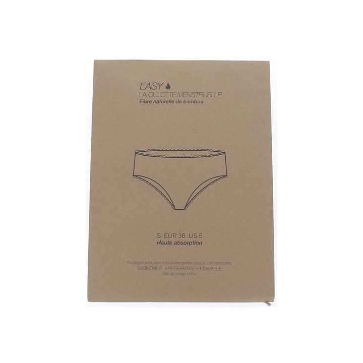 Menstruationsunterhose Easy - eine Unterhose mit ihrer Waschentasche