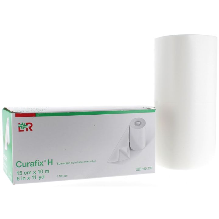 Curafix H Wundpflaster aus dehnbarem, zuschneidbarem Vlies 15cmx10m Lohmann & Rauscher - ein Verband