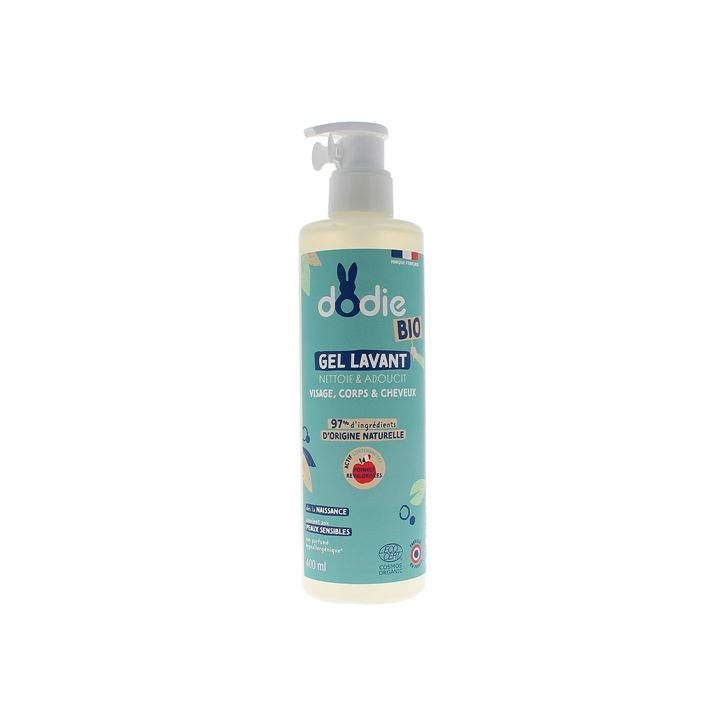 Bio-Waschgel Dodie - Pumpflasche 400ml