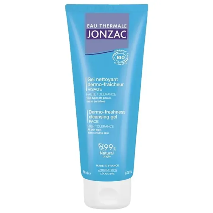 Reinigendes Gel Dermo-Frische Thermalwasser Jonzac - Tube mit 200 ml