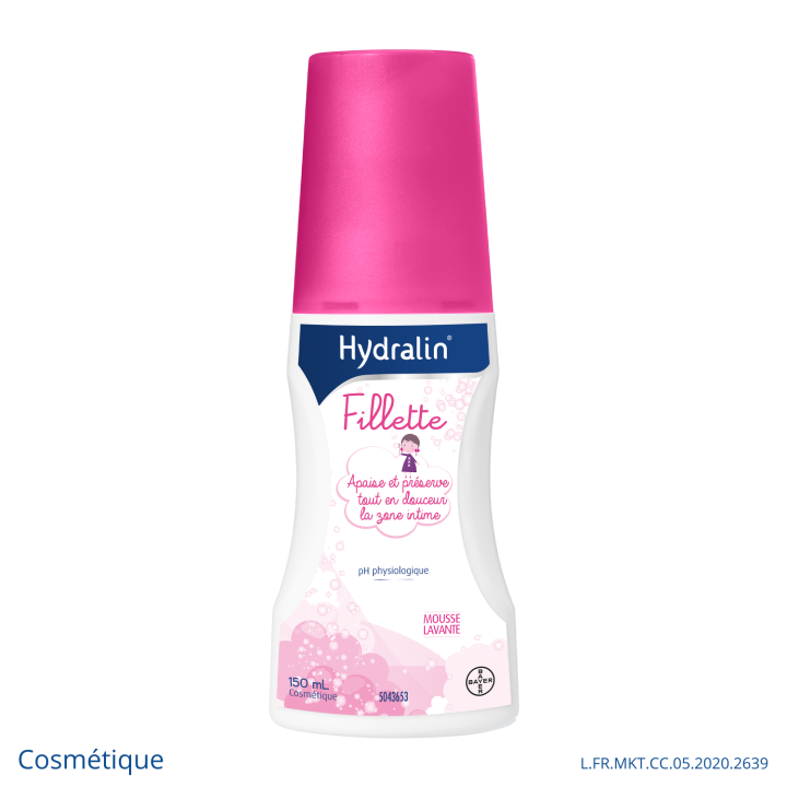 Hydralin Mädchen Waschmousse 150 ml Pflege für den Intimbereich