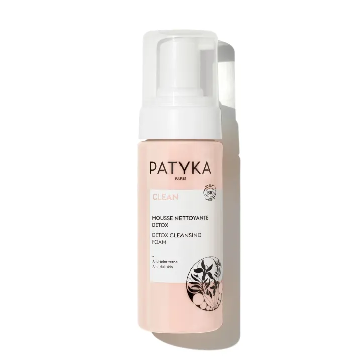 Detox-Reinigungsmousse Bio Clean Patyka - Pumpflasche 150ml