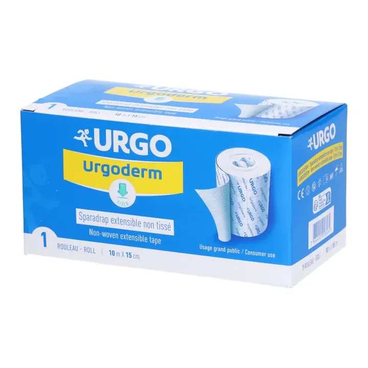 Urgoderm dehnbarer Vliesverband Urgo - Rolle 10mX15cm