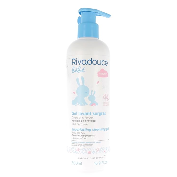 Bio-Baby-Waschgel Sugras Rivadouce - Flasche mit 500 ml