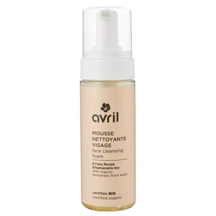Bio-Gesichtsreinigungsschaum von Avril - Pumpflasche mit 150 ml