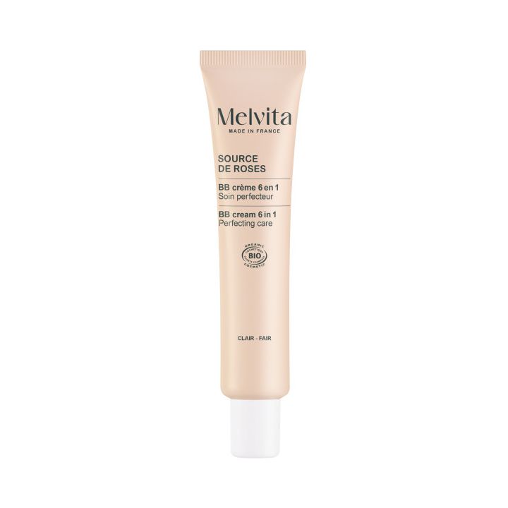 Quelle Quelle von Rosen BB-Creme 6 in 1 Bio helle Nuance Melvita - Tube mit 40 ml