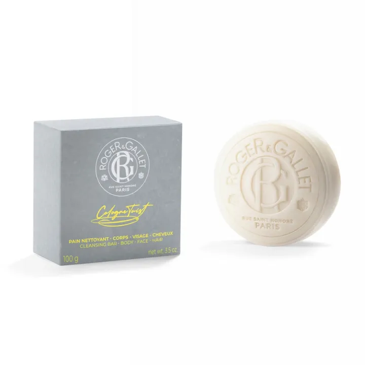 Reinigungsseife 3 in 1 Cologne Twist Roger & Gallet - Seife von 100g