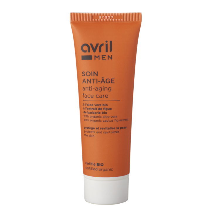 Bio Anti-Aging Pflege für Männer April - 50 ml Tube