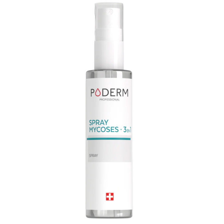 Spray gegen Pilzinfektionen 3in1 Poderm - Spray von 50ml