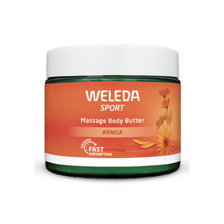 Massage-Bodybutter Weleda Sport - 150 ml Topf