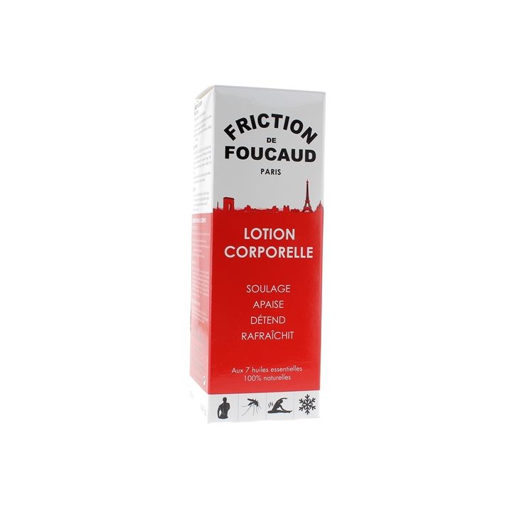 Energie-Lotion für den Körper von Foucaud - Flasche mit 250 ml