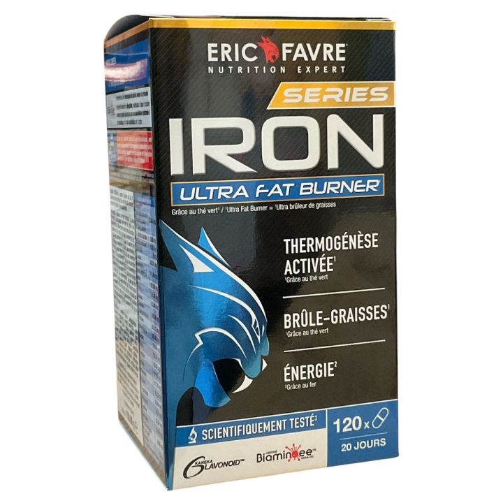 Iron Series Ultra Fat Burner Eric Favre - 120 Kapseln