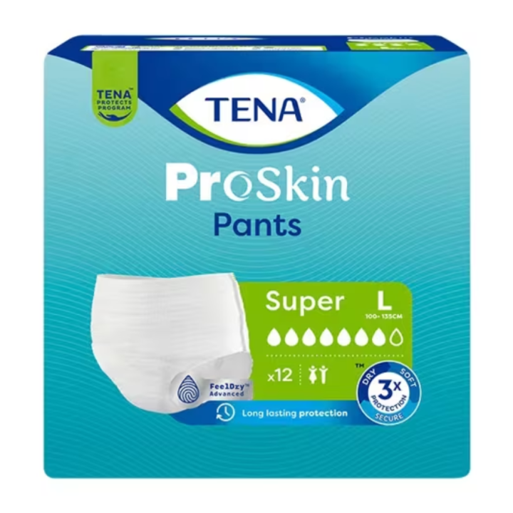 ProSkin super saugfähige Slips Größe L Tena - Packung mit 12 Schutzvorrichtungen