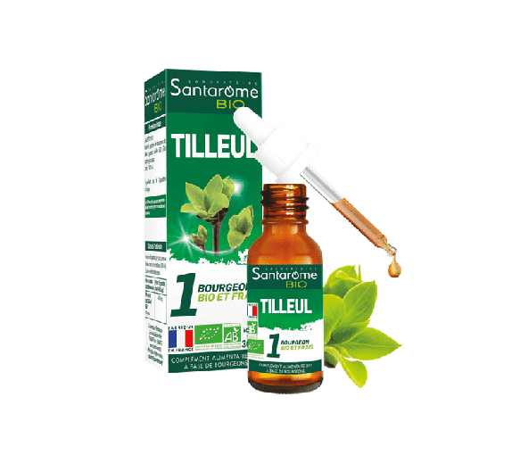 1 BIO und frischer Lindenknospe Santarome - Flasche mit 30 ml