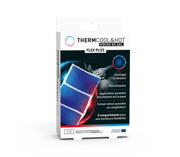 Thermcool & Hot Gelkissen Flex Plus Bausch&Lomb - ein Kissen 11x24cm + ein Bezug