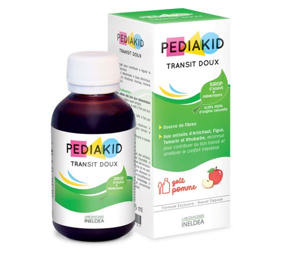 Pediakid sanfte Transit Apfelgeschmack - Flasche mit 125 ml - image 1