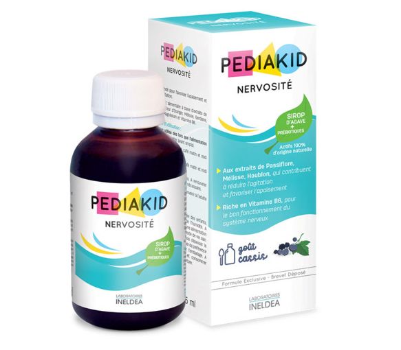 Pediakid Nervosität Geschmack Schwarze Johannisbeere - Flasche mit 125 ml - image 1