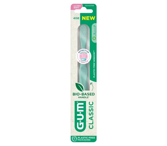 Classic bio-basierte Ultra Soft Gum Zahnbürste - eine Zahnbürste